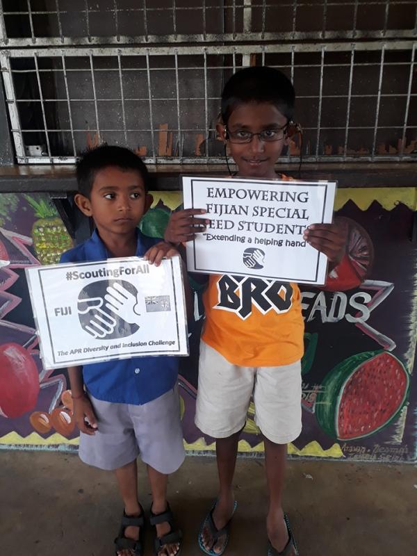 EMPOWERING FIJIAN SPECIAL NEEDS STUDENTS: “Extending a helping hand”- APR INCLUSION AND DIVERSITY CHALLENGE