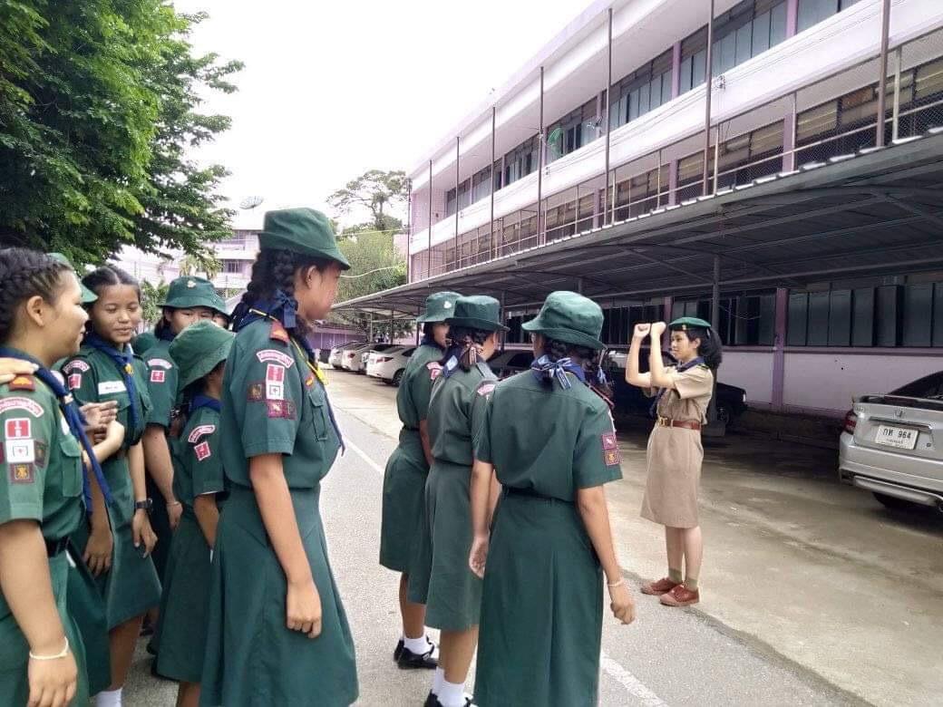 ลูกเสือผู้นำสันติภาพให้บริการกองลูกเสือ ครั้งที่ 3/2562