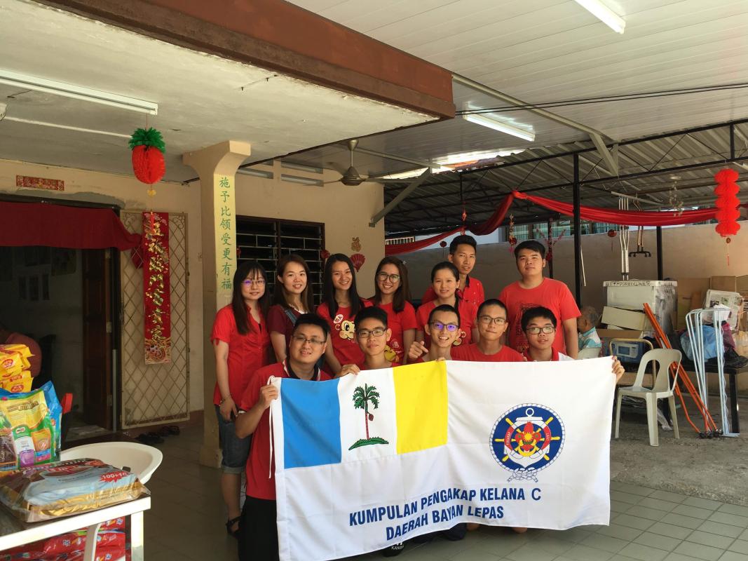 2018 31st Scout Troop & 30st Scout Open Troop- CNY Decorate & Cleaning Old folk home ‘Gan En Zhi Jia’ 