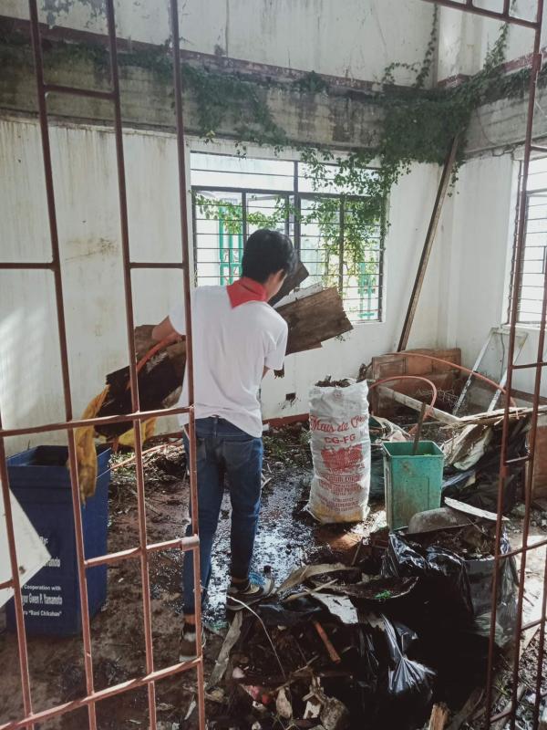 ENHANCEMENT OF THE HOME ECONOMICS BUILDING (REPAIRING WINDOWS & PUTTING UP CABINETS,MEDICAL SUPPLIES AND READING MATERIALS)