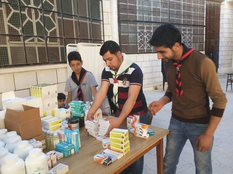 مجموعة خليل الرحمن تشارك في تنظيم اليوم الطبي المجاني في مسجد الشيخ علي البكاء