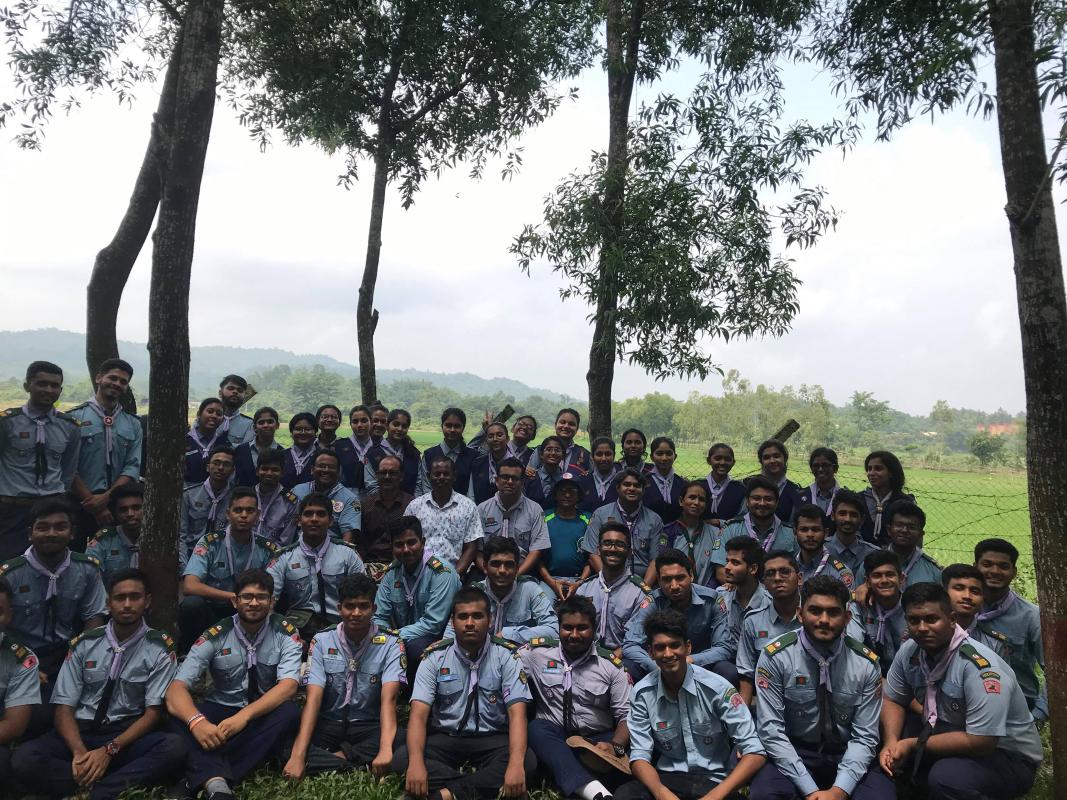 Investiture camp 2019-(13th hussars open rover scout group)