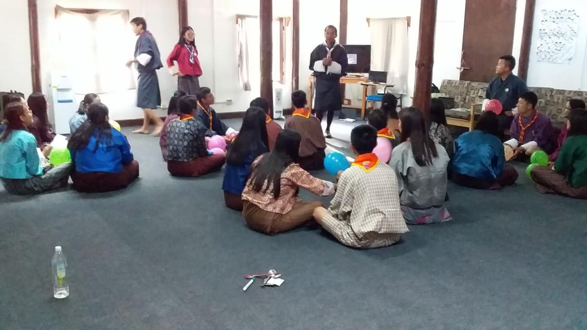 Mini workshop on Messenger of  Peace.