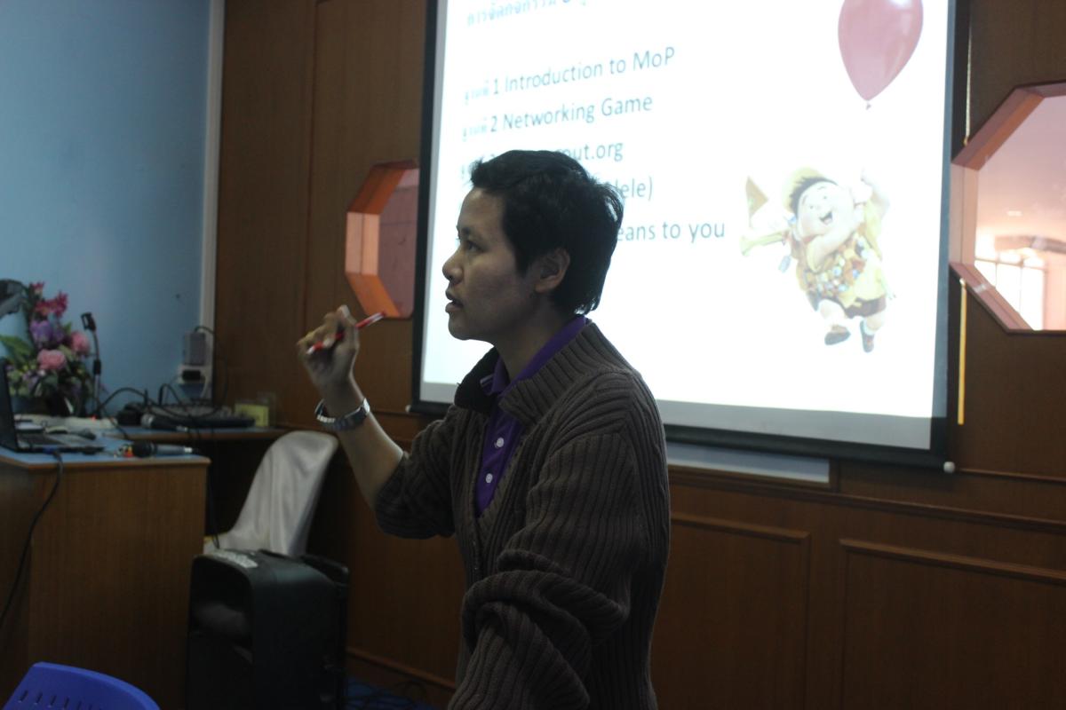 ขยายเครือข่ายโครงการ Messengers of peace