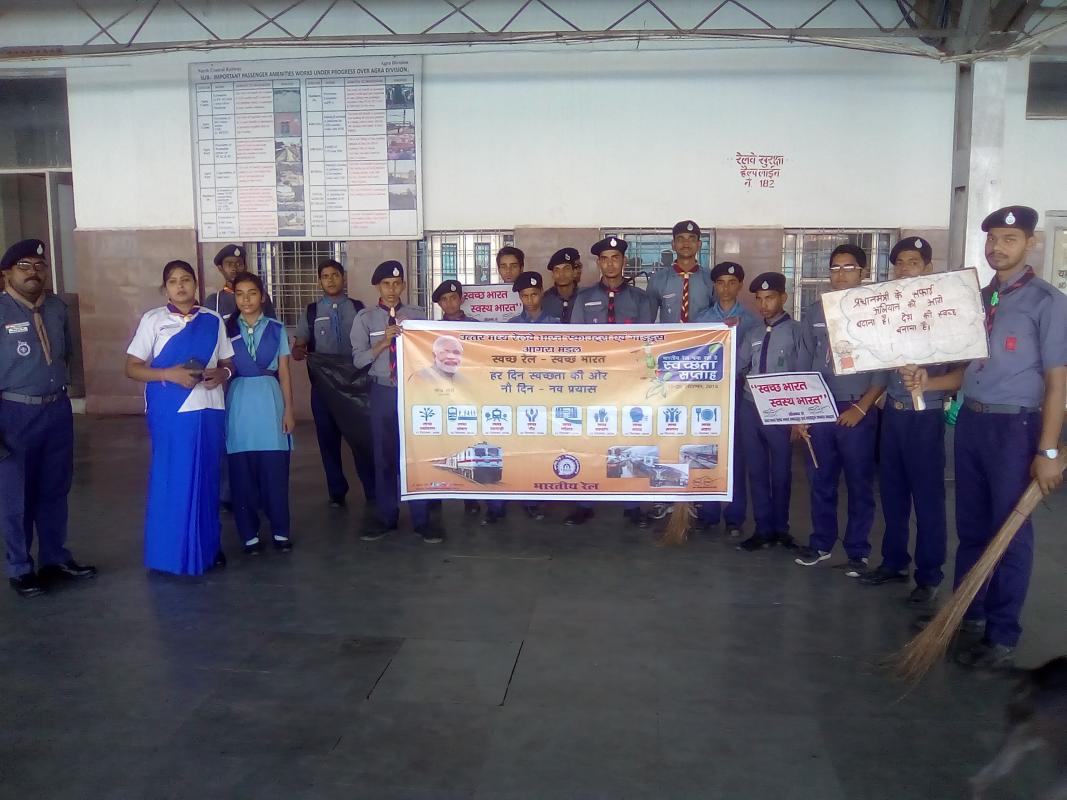 swach rail - swach bharat 17-25 september 2016