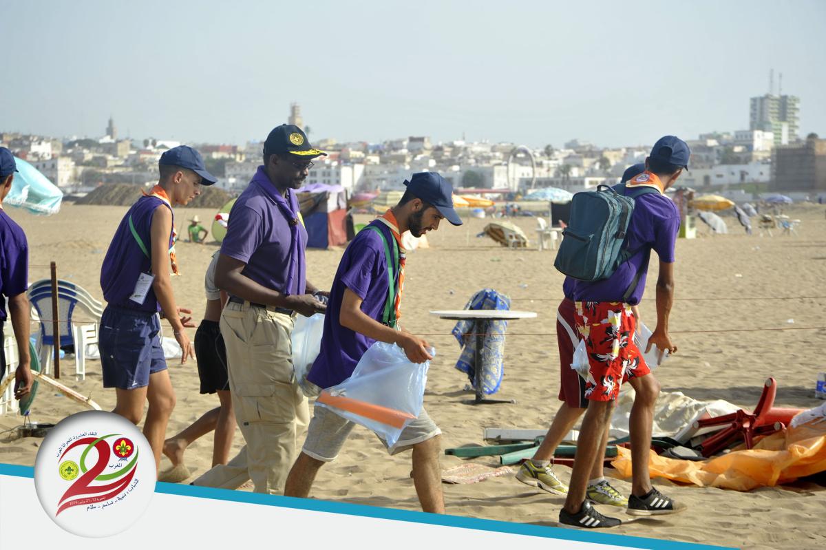 Scout Convoys in the Service of the Environment