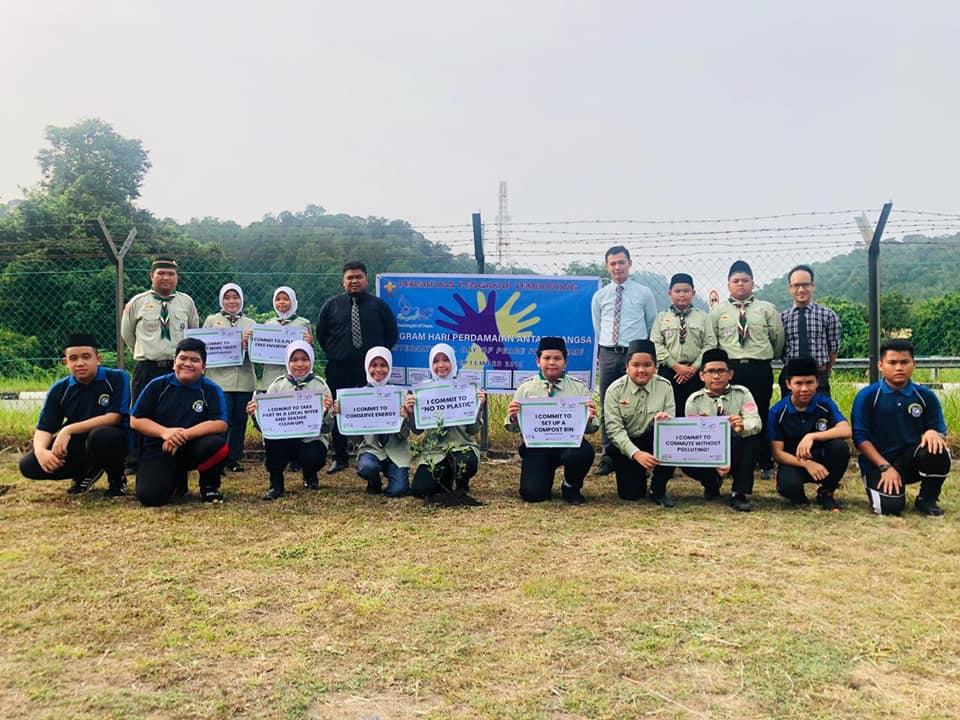 Temburong Scouts Association celebrates International Day of Peace