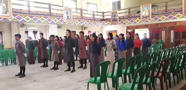 Recruiting new memebrs and investiture ceremony 