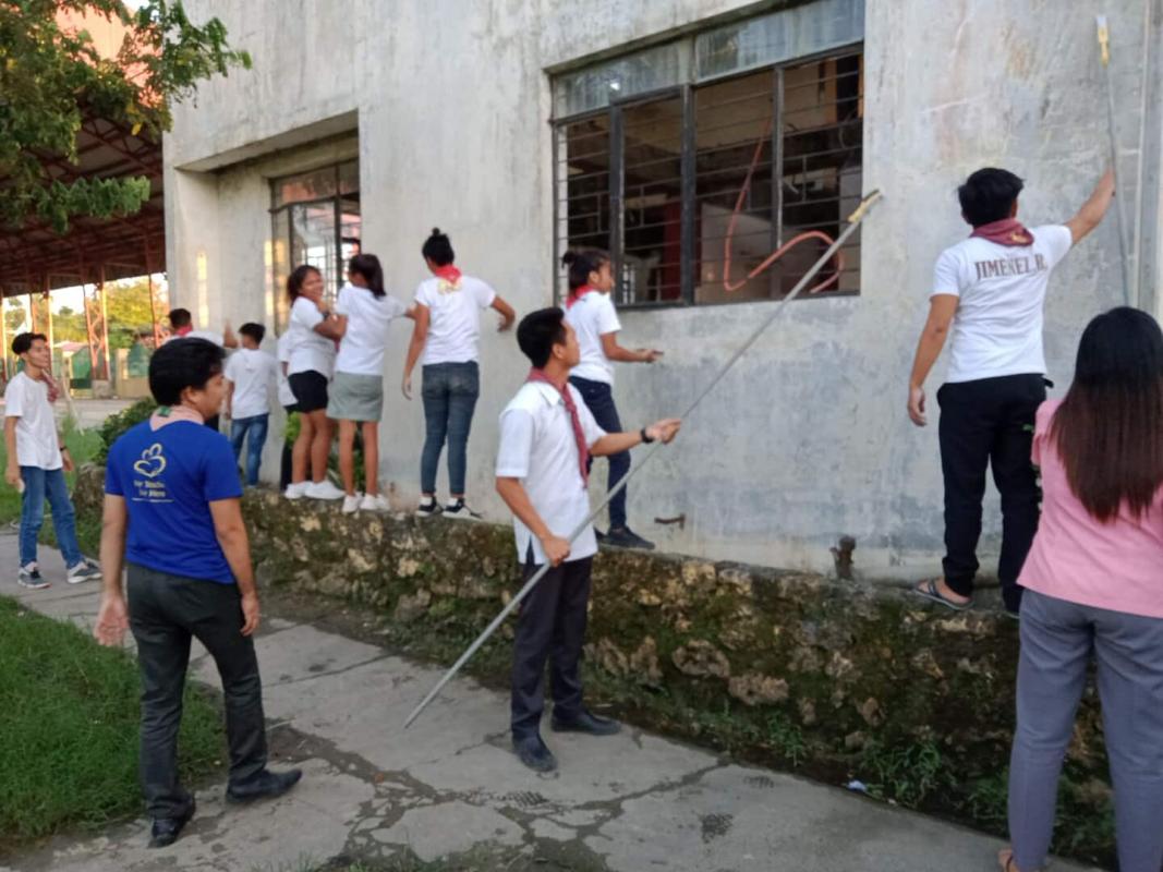 ENHANCEMENT OF HOME ECONOMICS BUILDING (REMOVING THE OLD PAINT COAT and REPAINTING THE WALL ( INTERIOR & EXTERIOR)