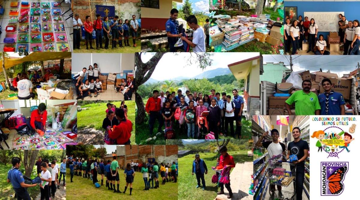 Coloreando su futuro, seamos útiles Michoacán 2019