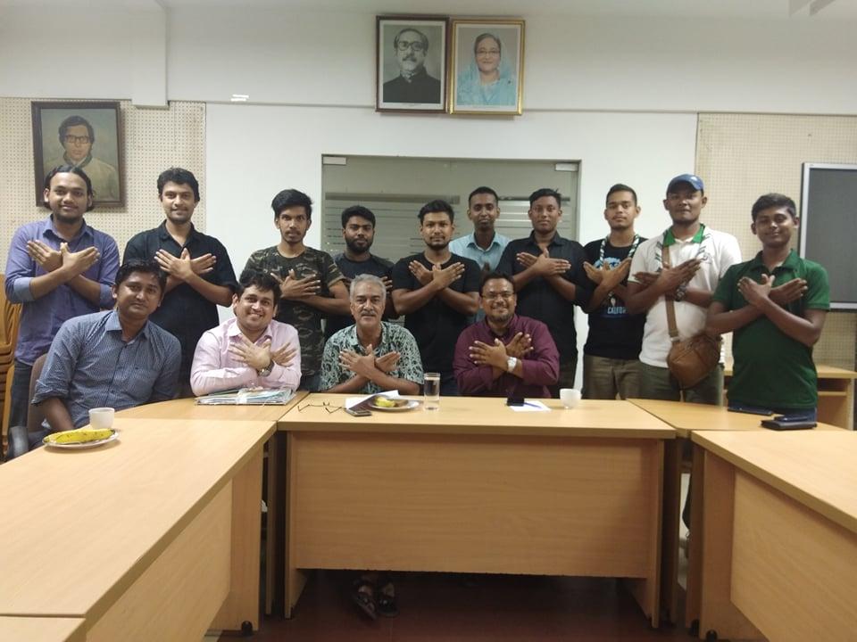 A meeting of gathering #Messenger_of_Peace_Ambassador's 