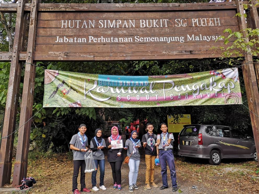 “WalkSide by Rovs Project “ - collecting, sorting by color and counting the bottle caps from Bukit Bintang Scout Carnival and Kempori Gombak.