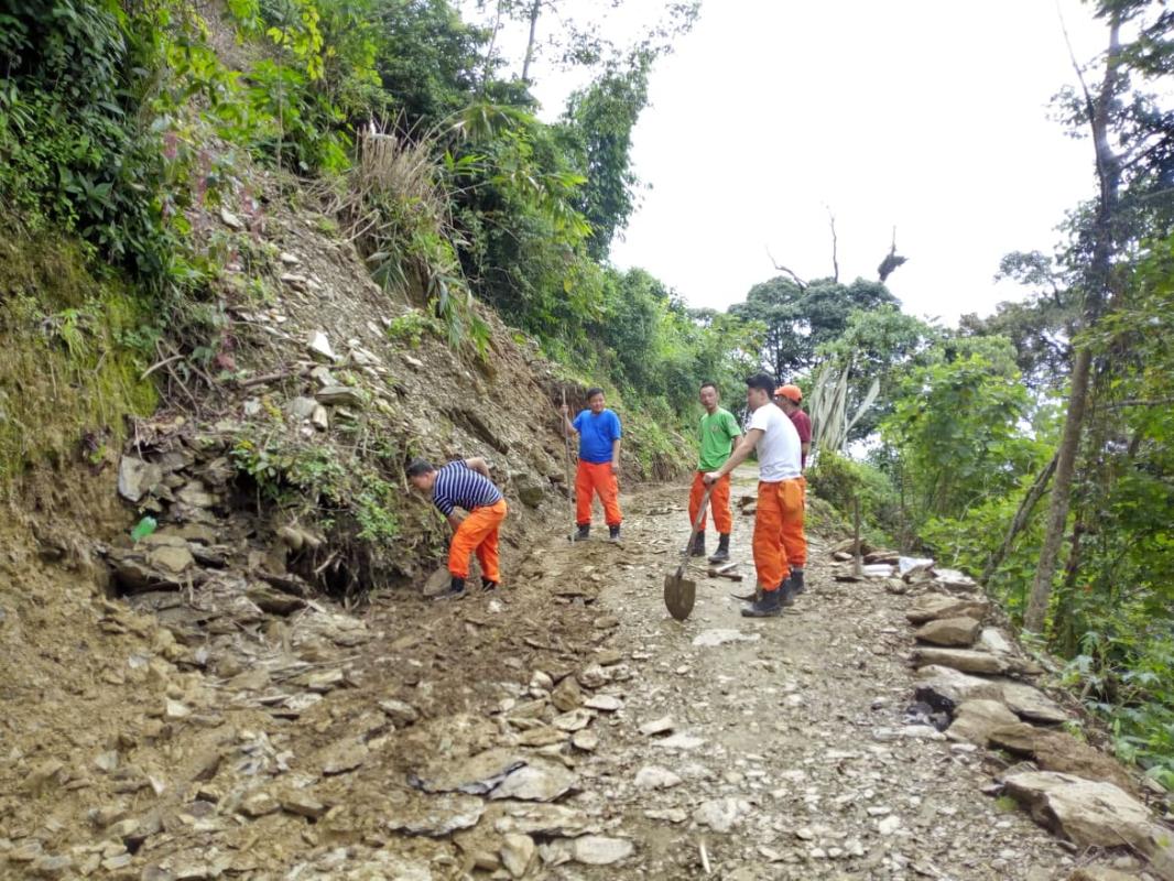 Service at Morong, Samdrup Jongkhar