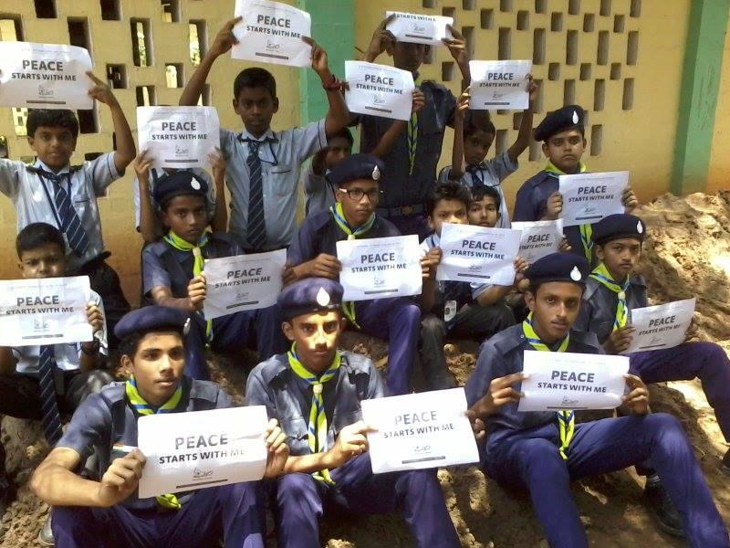 Messengers of Peace Campaign at Alappuzha Kerala India