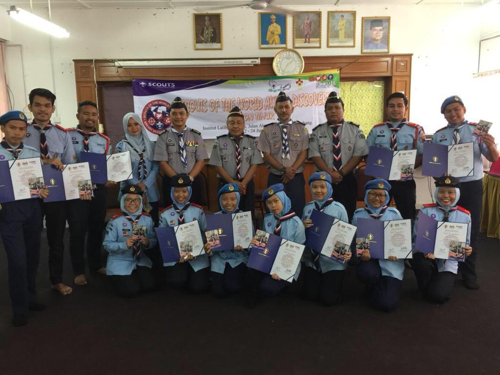 KURSUS "SCOUT OF THE WORLD AWARD DISCOVERY" BERLANGSUNG DI UDARA