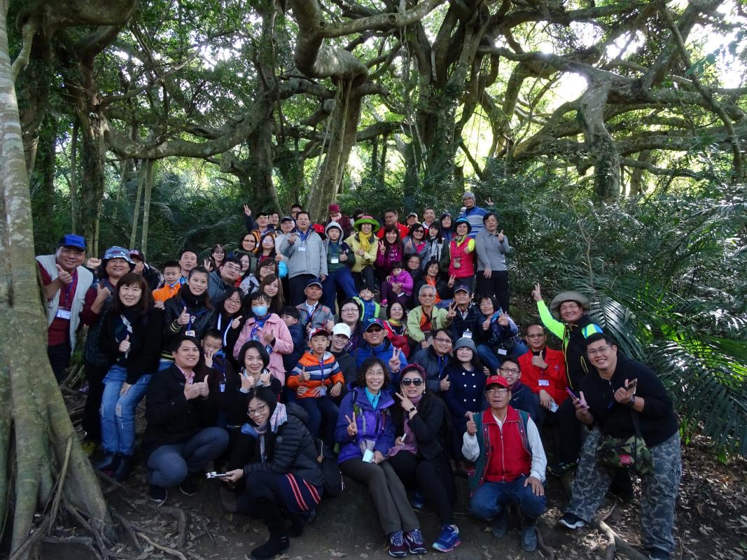 與大自然學習-台南市童軍會鸞山部落森林探索