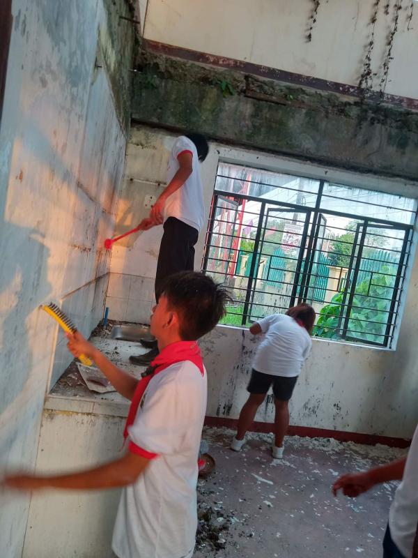 ENHANCEMENT OF HOME ECONOMICS BUILDING (REMOVING THE OLD PAINT COAT and REPAINTING THE WALL ( INTERIOR & EXTERIOR)