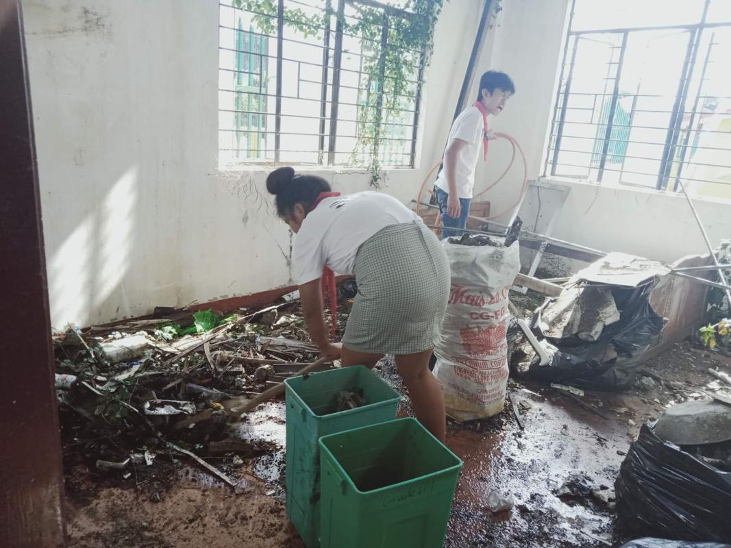 SWA PROJECT -ENHANCEMENT OF HOME ECONOMICS BUILDING ( CLEANING THE ROOMS AND  ENHANCING  THE UNSTABLE STRUCTURES LIKE STAIRS, DOORS, AND WINDOWS,COMFORT ROOMS &KITCHEN)