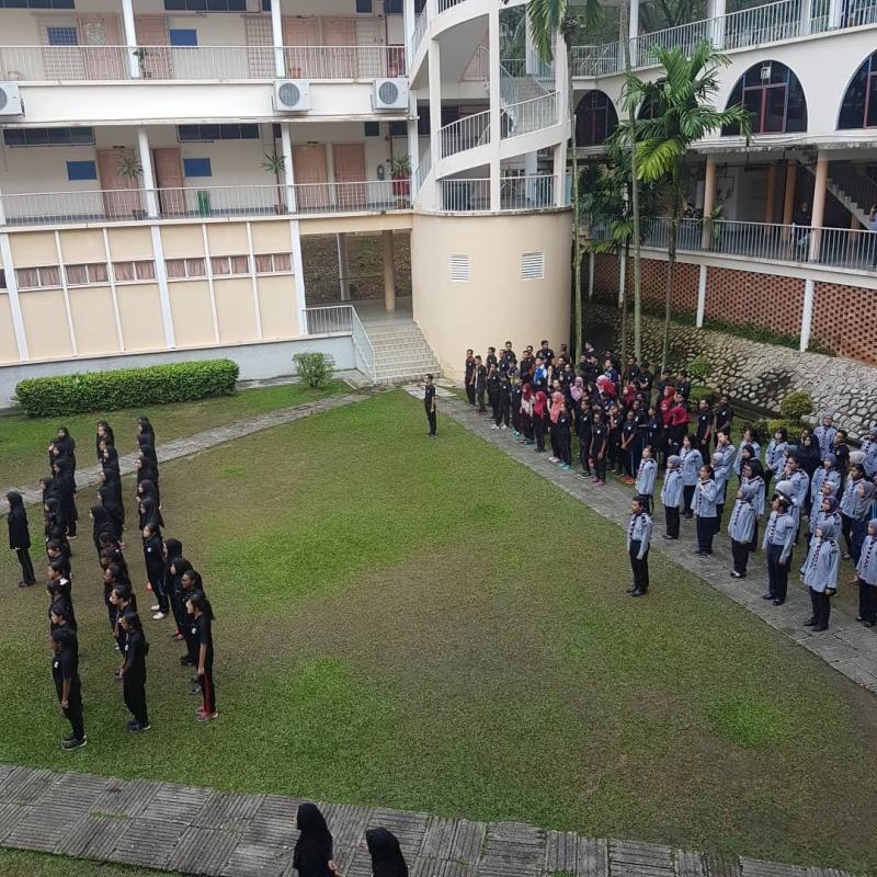 Perhimpunan Mingguan Unit Beruniform 