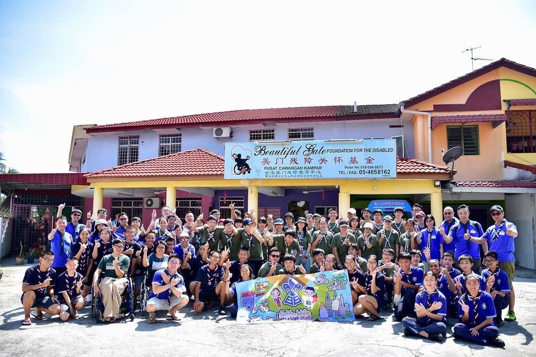 REPAINTING THE DISABLE CENTRE WALL