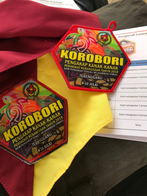 Nelang Marang di Korobori Pengakap Kanak -Kanak Peringkat Kebangsaan Tahun 2018