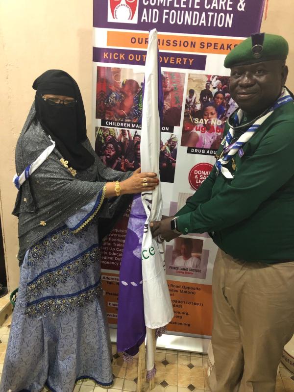 Awardee of the Ambassador of peace 
