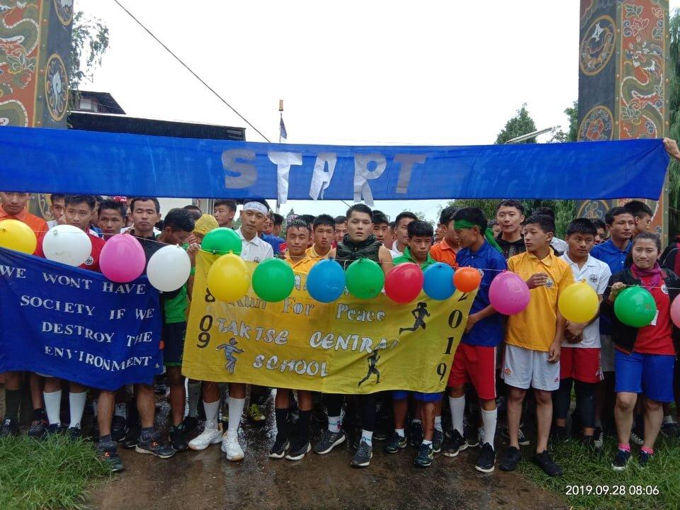 marathon ( run for peace)