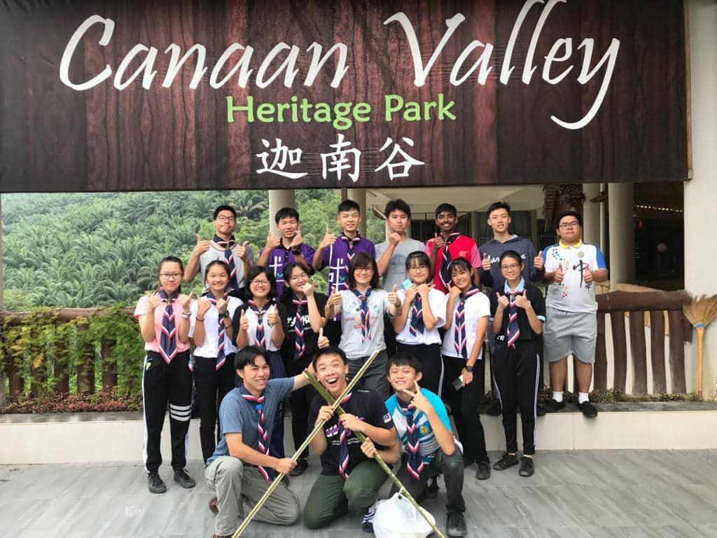 Service Project of the Scouts of SMJK CHONG HWA (KUMPULAN 01 WANGSA MAJU, Kuala Lumpur,Malaysia)