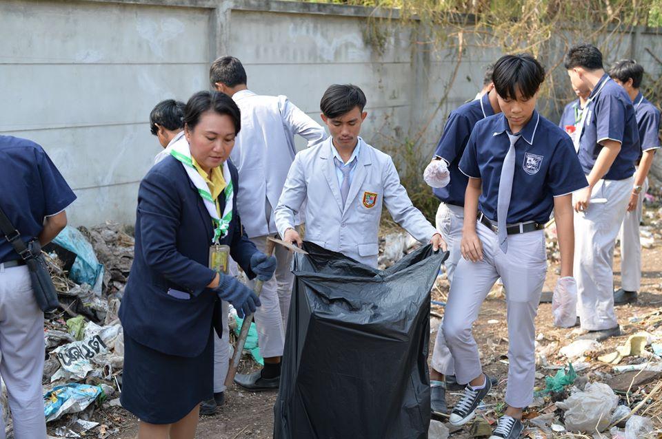 ร่วมปฏิบัติกิจกรรม  Big Cleanning Day
