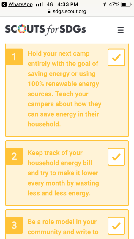  Sustainable development goals 