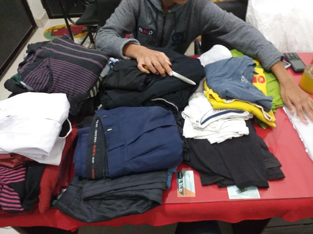 Distribution of food and winter clothes(2019)