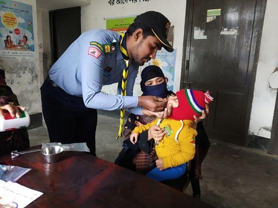 Vitamin A capsule campaign for better health