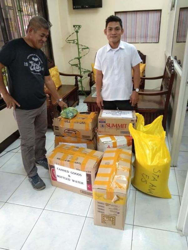 Relief Operation for #TaalVolcano Victims