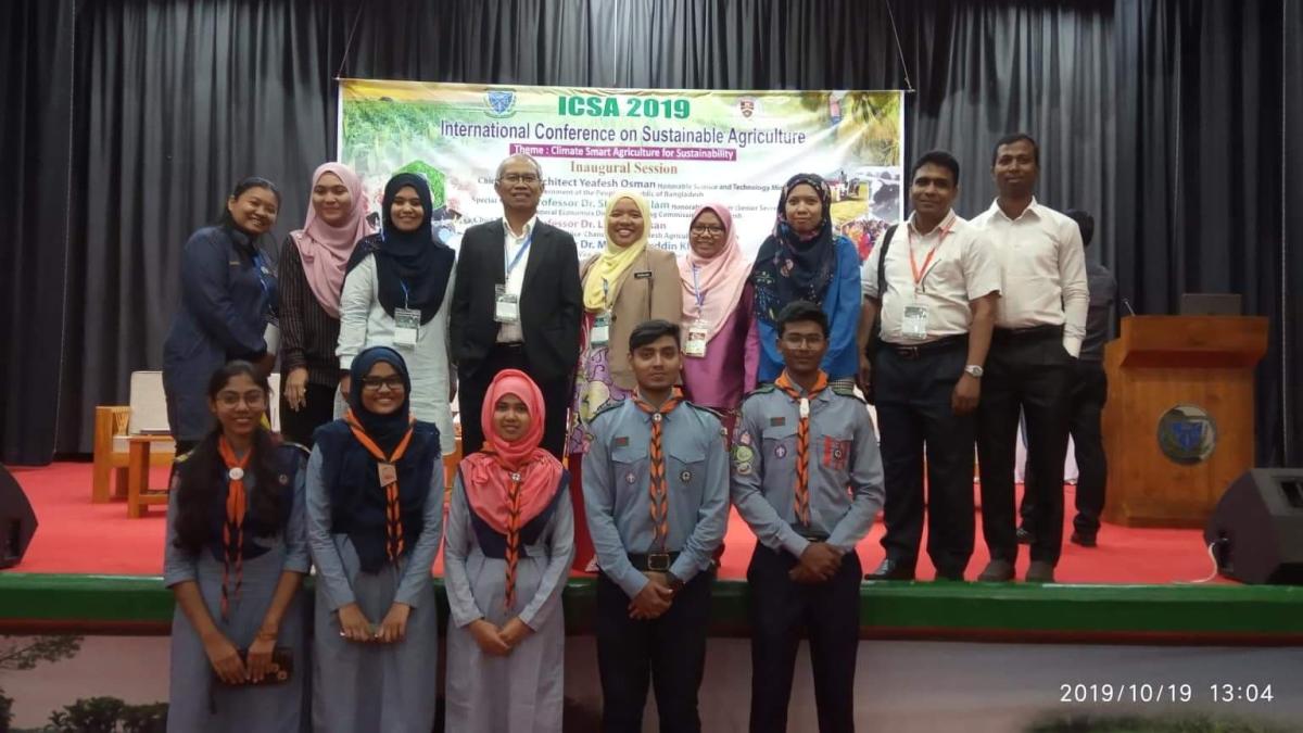 International Conference On Sustainable Agriculture , 2019