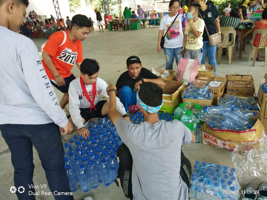 Bangon  Batangas, Relief Operation