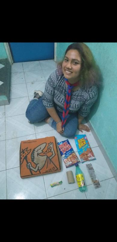 Insignia Mundial Mares Limpios Melina Rubi Blanco Garcia