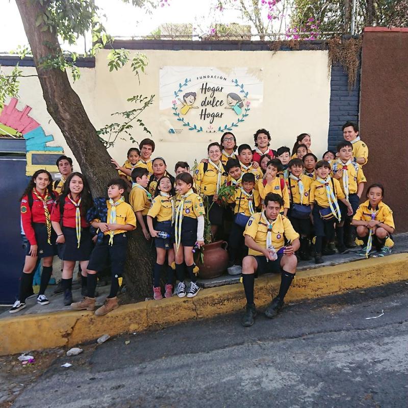 Donación a casa hogar - Mino del Grupo 8 BJ