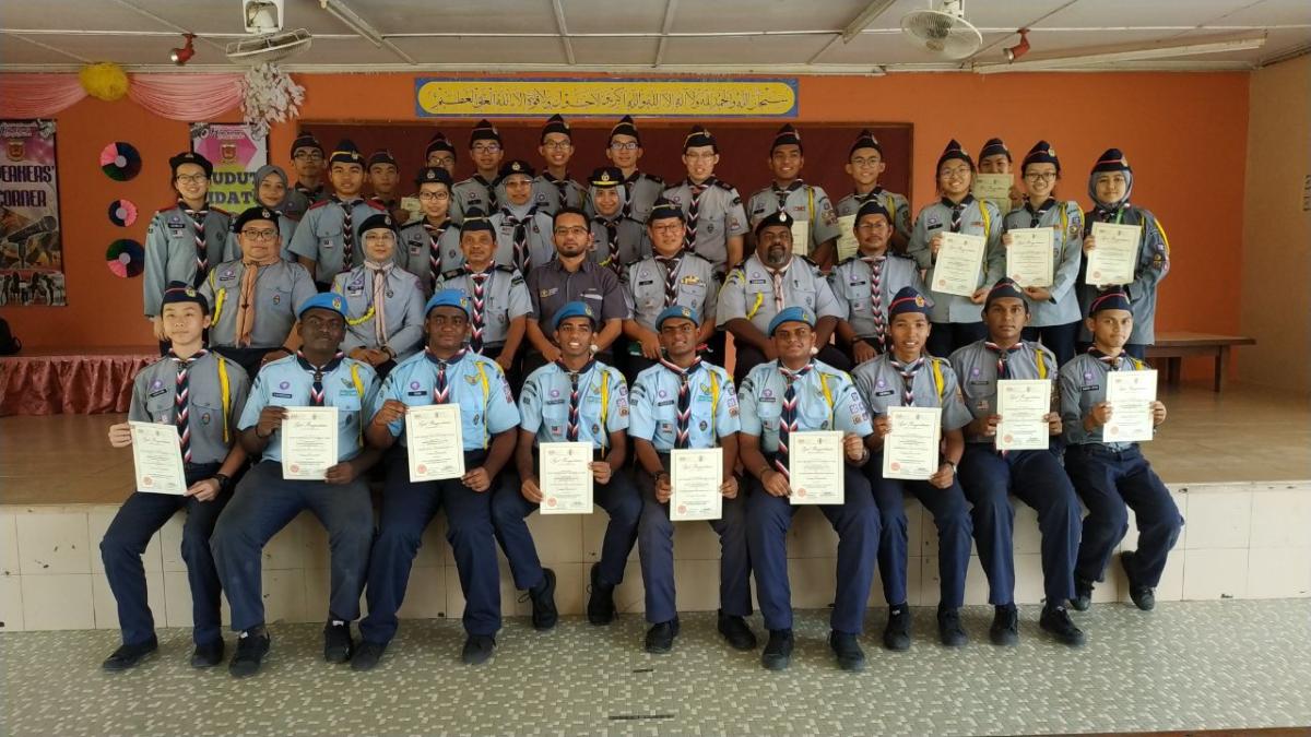 20 PENGAKAP DAERAH KUALA MUDA SERTAI UJIAN SIKAP CALON PENGAKAP RAJA 