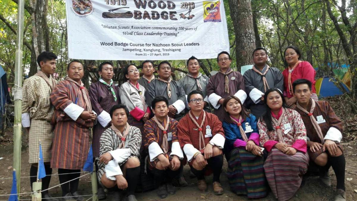 Woodbadge Training, jampeling central school