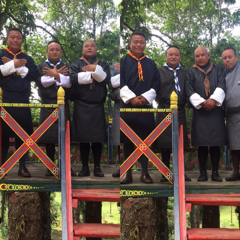 Messengers of Peace campaign at Damphu Central School