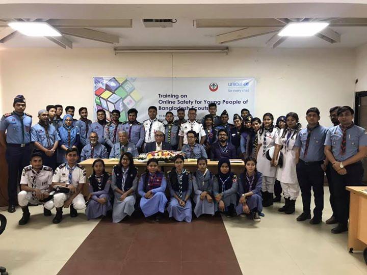Online Safety for Young People of Bangladesh Scouts