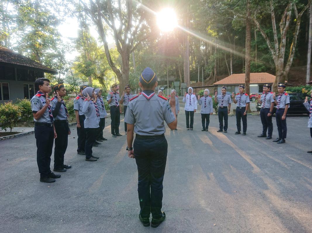 KEAHLIAN BADGE CAMP ROVER DISTRICT GOMBAK YEAR 2020