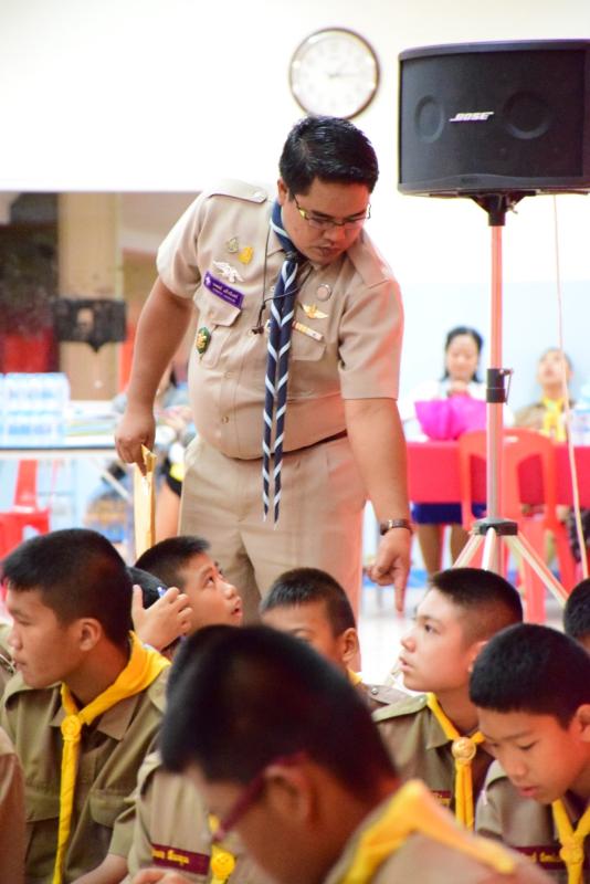MOP โดยผ่านขบวนการลูกเสือต่อต้านยาเสพติด