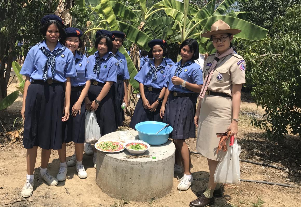 รับอาสาเป็นวิทยากรช่วยงานเข้าค่ายผู้บำเพ็ญ