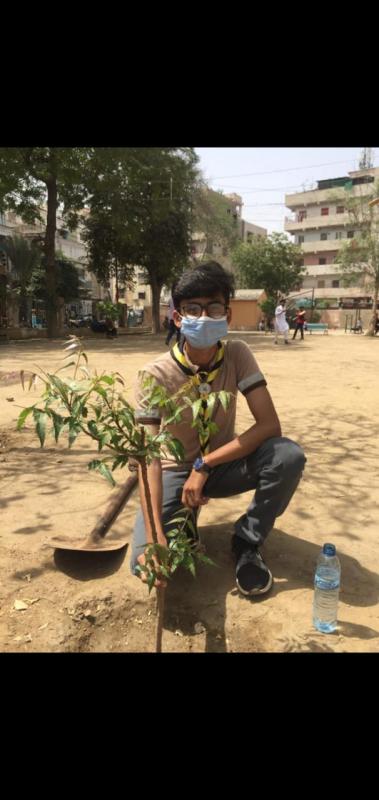 Isna Asheri Scout's One Scout One Tree Project ~ 2nd Plantation Drive