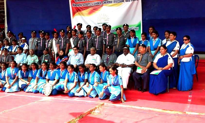 KVS Regional Level Republic Day Parade Rally 2015