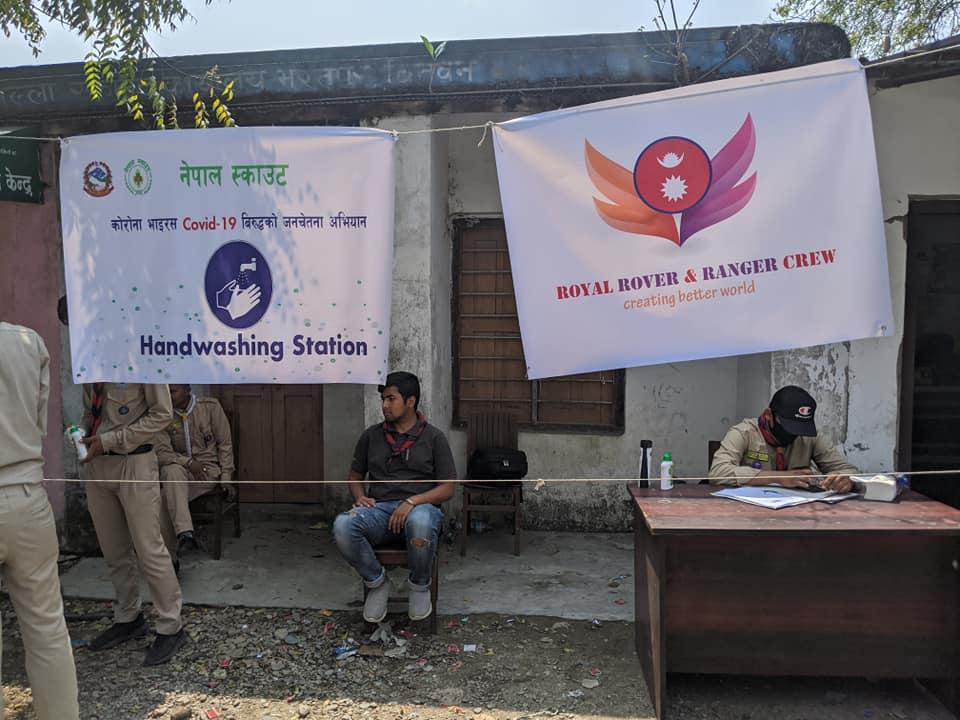 Scout Handwashing Station