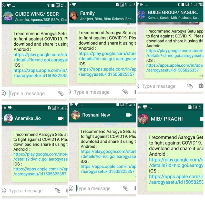 Sankalp Project:*Newly added activities Sankalp - BSG ,TO CREATE A BETTER TOMORROW Project no.-(D)-Digital scouting guiding Challenge no 6- # Aarogya Setu by MS.  SUNITA BARMAITA, STC(G)/SECR/BSG