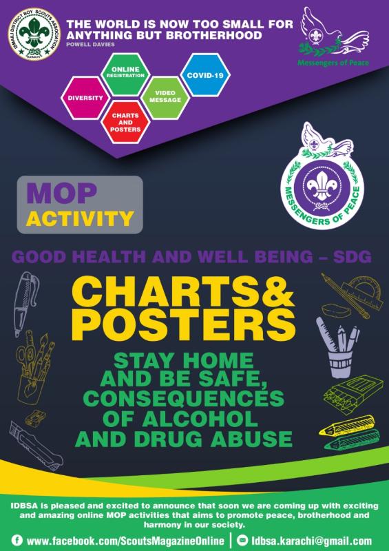 Good Health and Wellbeing - Chart/Poster Making