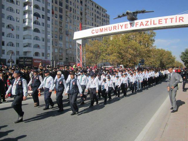 29  OCTOBER 90TH ANNIVERSARY OF REPUBLIC OF TURKEY AT KAYSERİ PROVİNCE